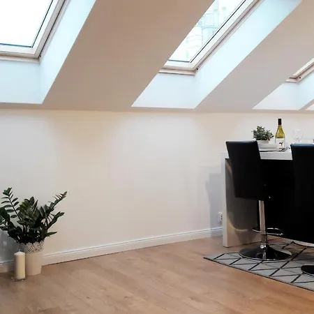 Attic Close To Subway And Airport Апартаменты Варшава